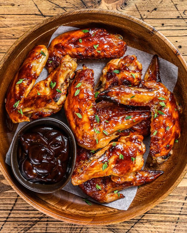 Ailes de poulet barbecue
